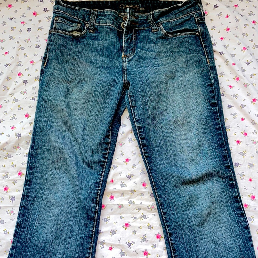 ⚡️⚡️Dark colored jeans (size: 8P)
